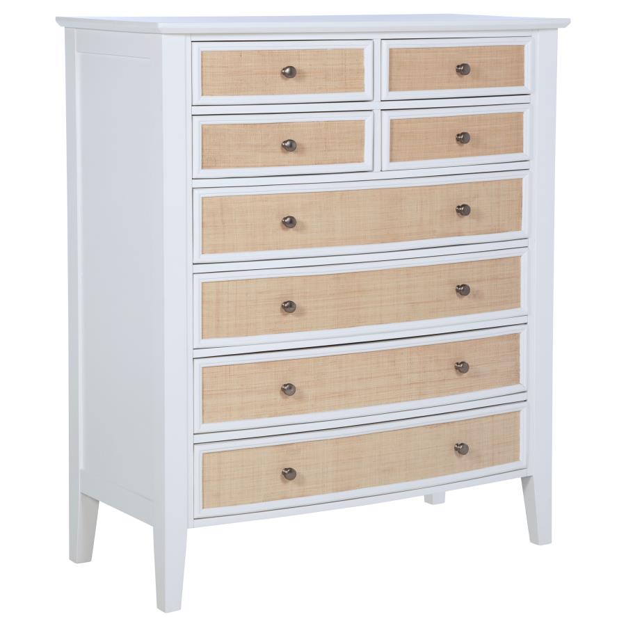 Bexhill White 5-piece Queen Bedroom Set by Coaster at Eve Furniture