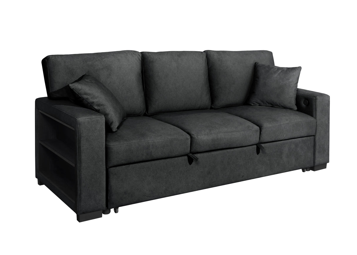 Bexley Black Sofa and Loveseat by New Era Innovations at Eve Furniture