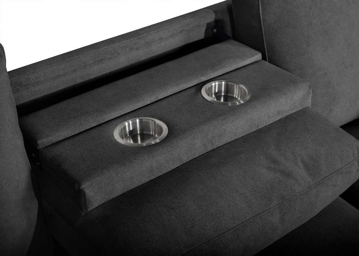 Bexley Black Sofa and Loveseat by New Era Innovations at Eve Furniture