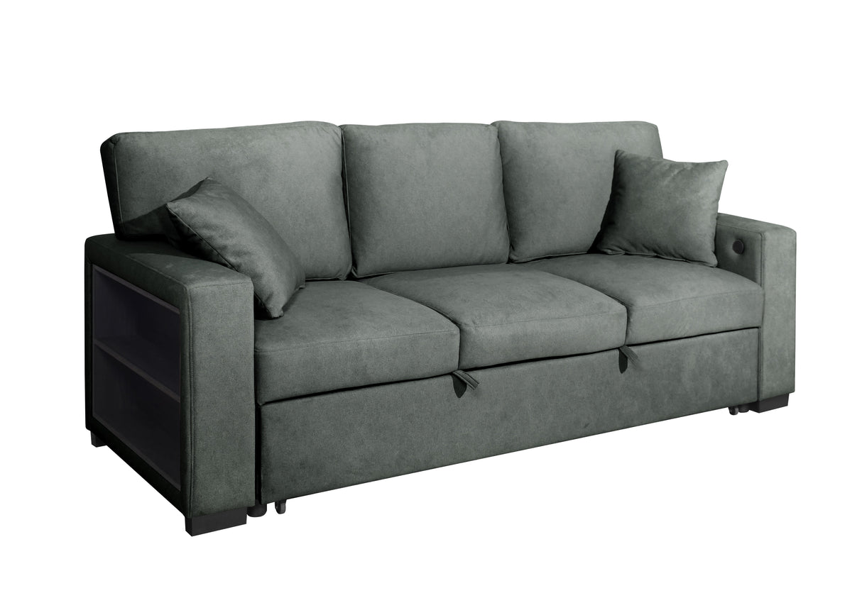 Bexley Grey Sofa and Loveseat by New Era Innovations at Eve Furniture