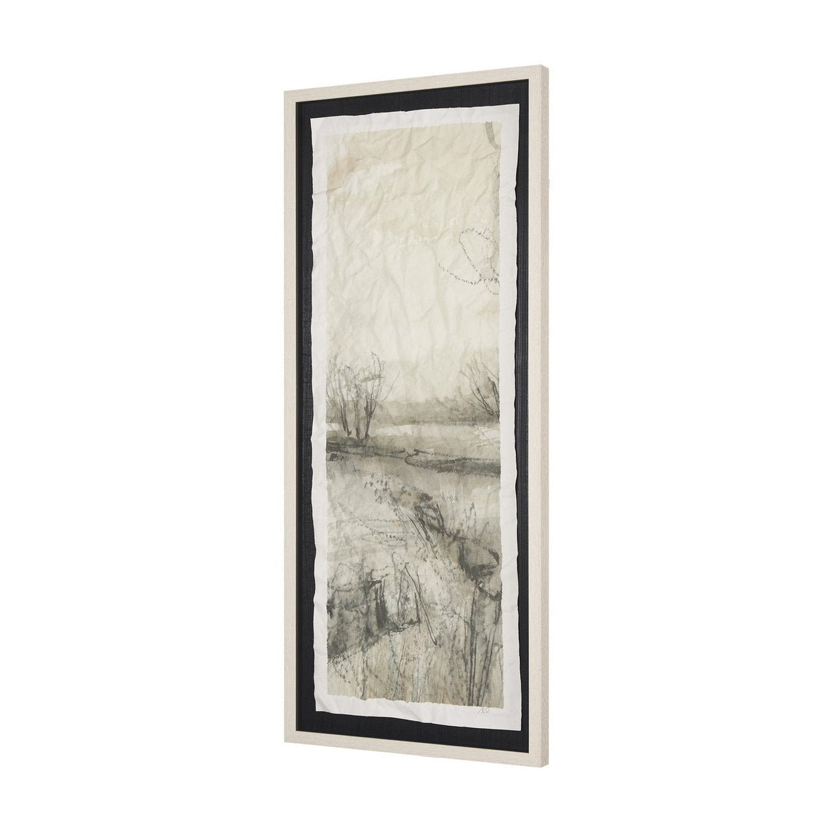 Beyond the Rain I by Mercana Studio a Hand Embellished Framed Art Print Matted under Glass by Mercana at Eve Furniture