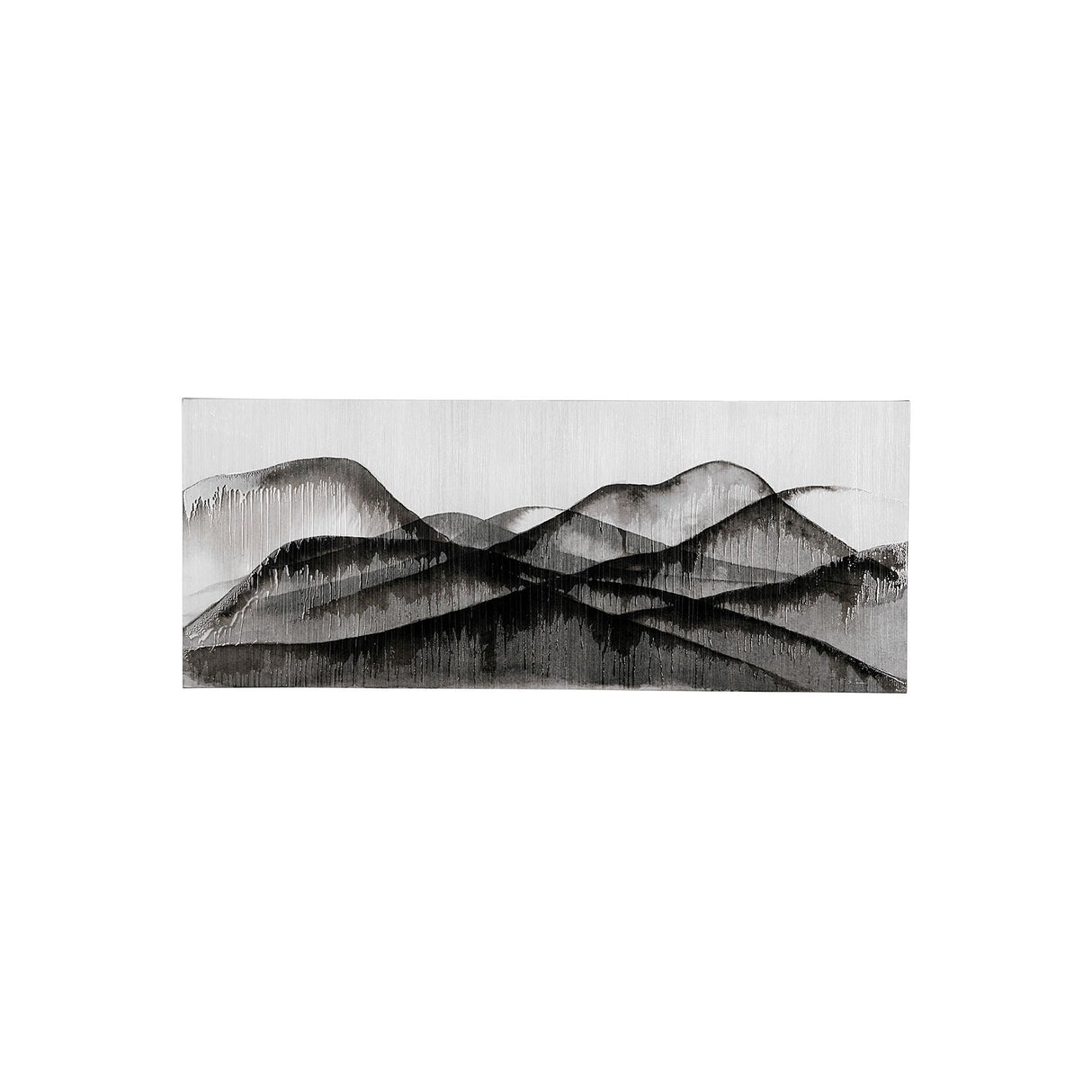 Beyond the Rainy Hills by Mercana Studio a Hand Embellished Textured Canvas by Mercana at Eve Furniture