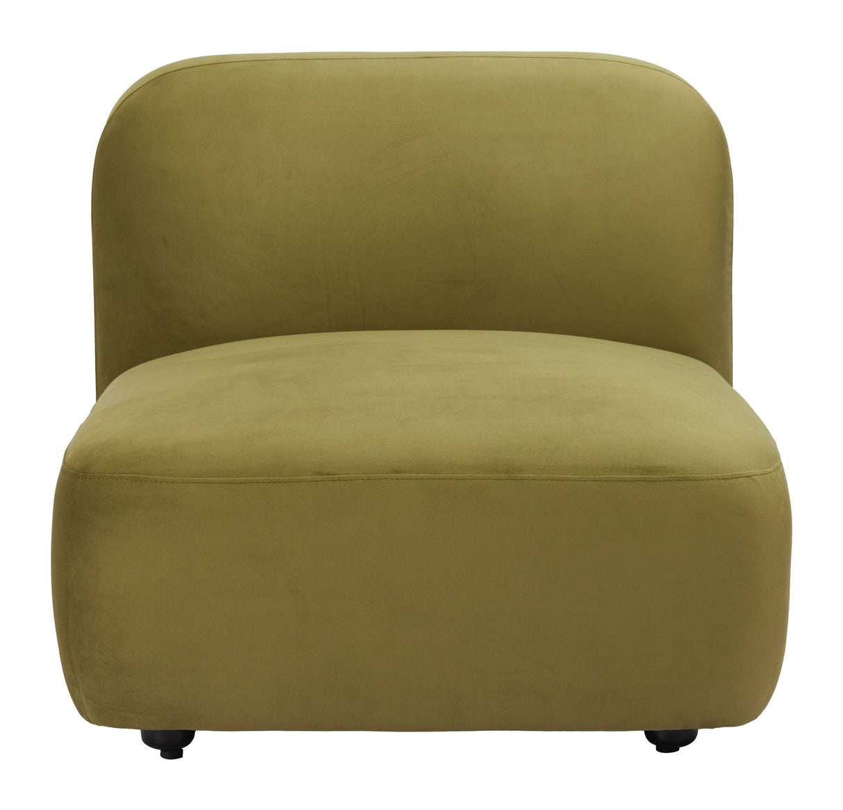 Biak Green Middle Chair by Zuomod at Eve Furniture
