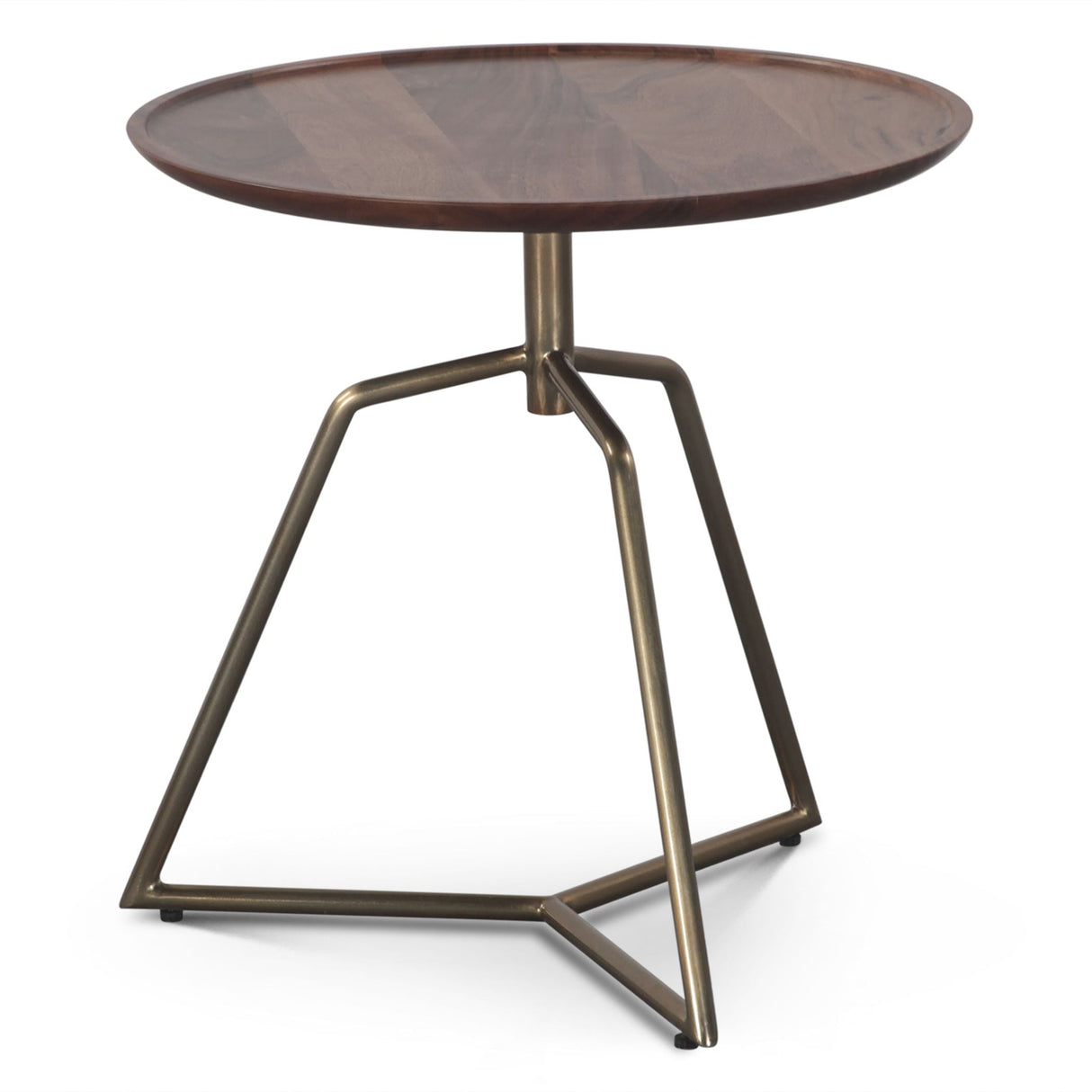 Bijou 19" Side Table in Walnut by Home Trends & Design at Eve Furniture