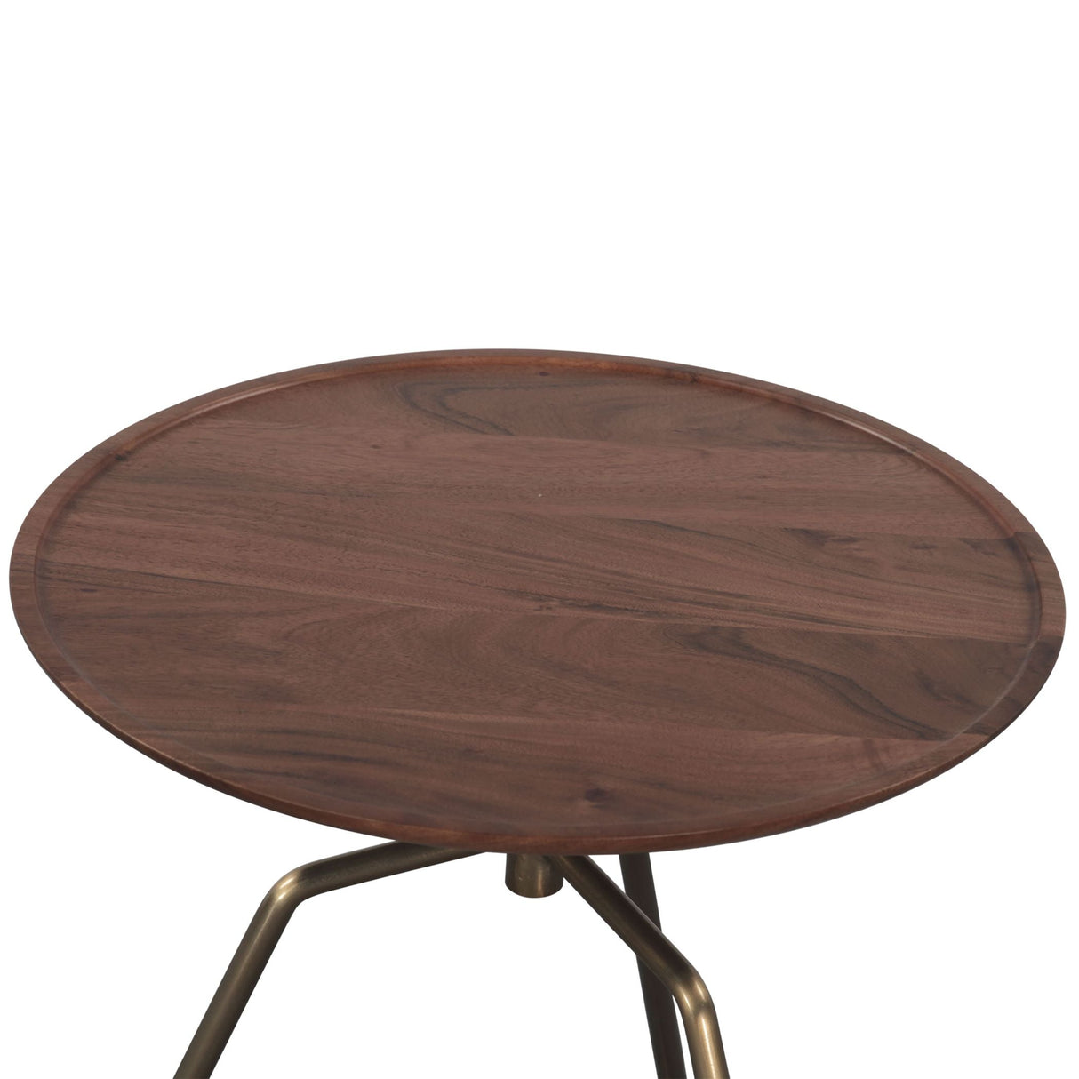 Bijou 19" Side Table in Walnut by Home Trends & Design at Eve Furniture