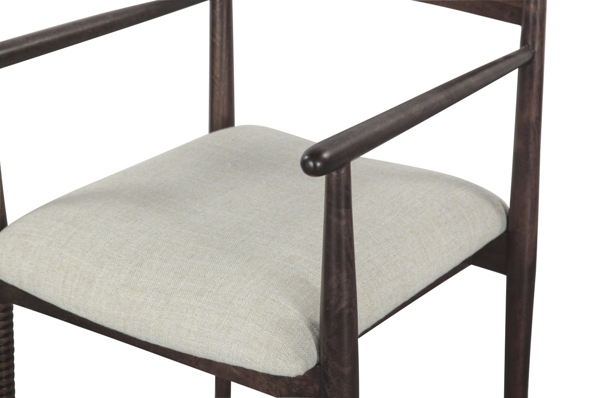 Bijou 22" Upholstered Dining Chair in Dark Sienna by Home Trends & Design at Eve Furniture