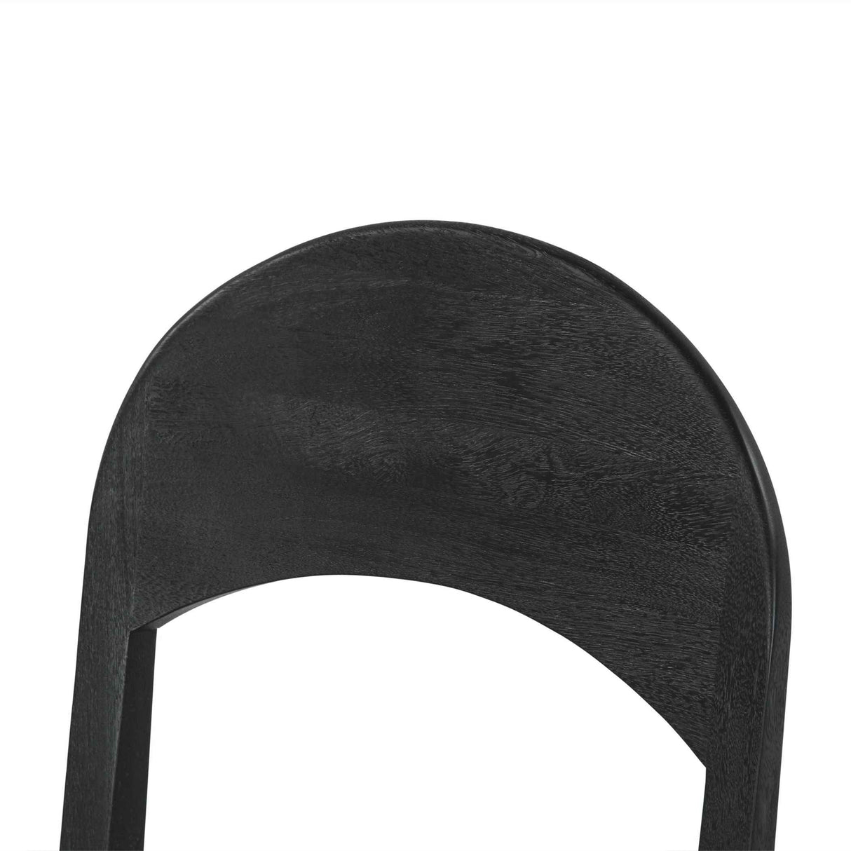 Bilboa 18" Upholstered Dining Chair in Distressed Black, Set of 2 by Home Trends & Design at Eve Furniture