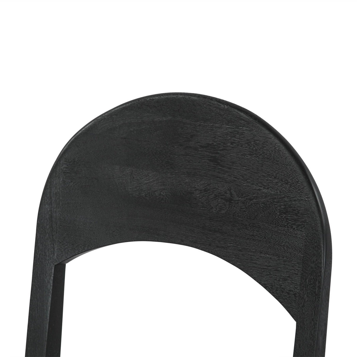 Bilboa 18" Upholstered Dining Chair in Distressed Black, Set of 2 by Home Trends & Design at Eve Furniture