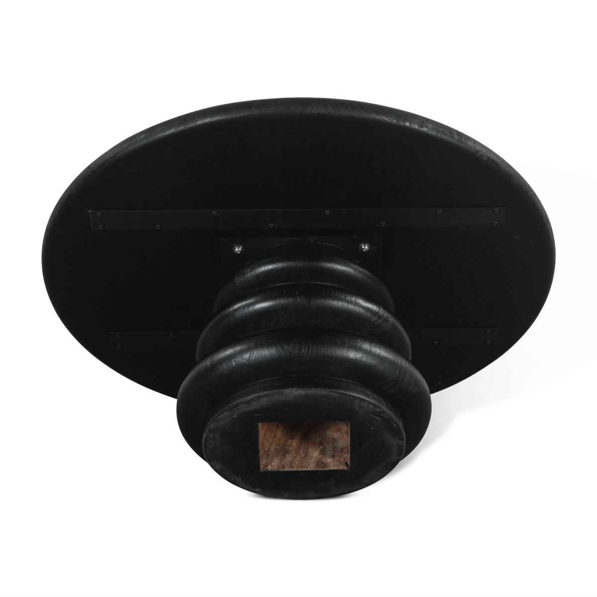 Bilboa 36" Coffee Table in Distressed Black by Home Trends & Design at Eve Furniture