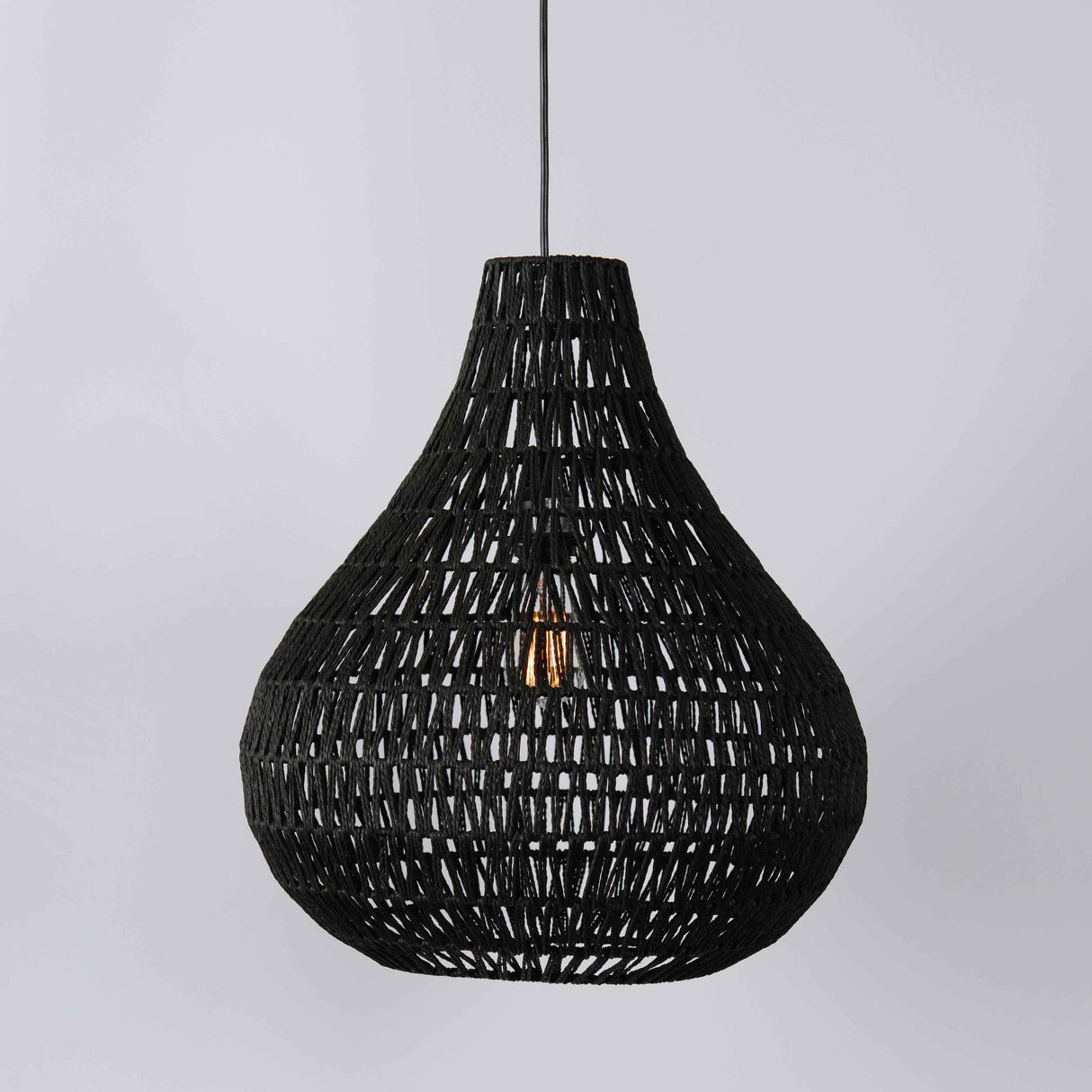 Bimini Pendant Black by Classic Home at Eve Furniture