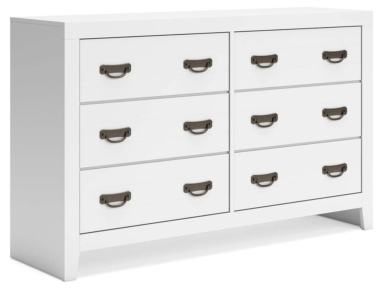 Binterglen White Dresser by Ashley at Eve Furniture