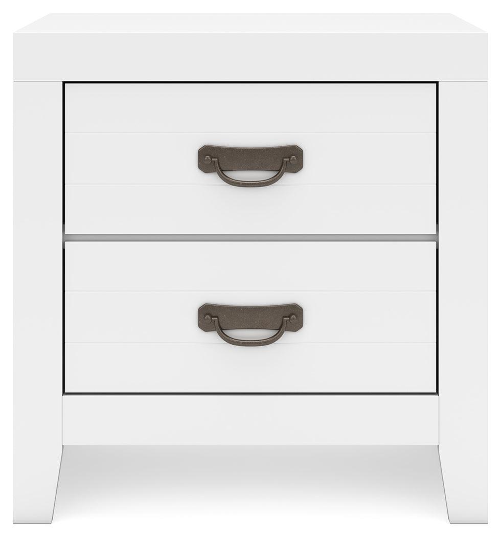 Binterglen White Nightstand by Ashley at Eve Furniture