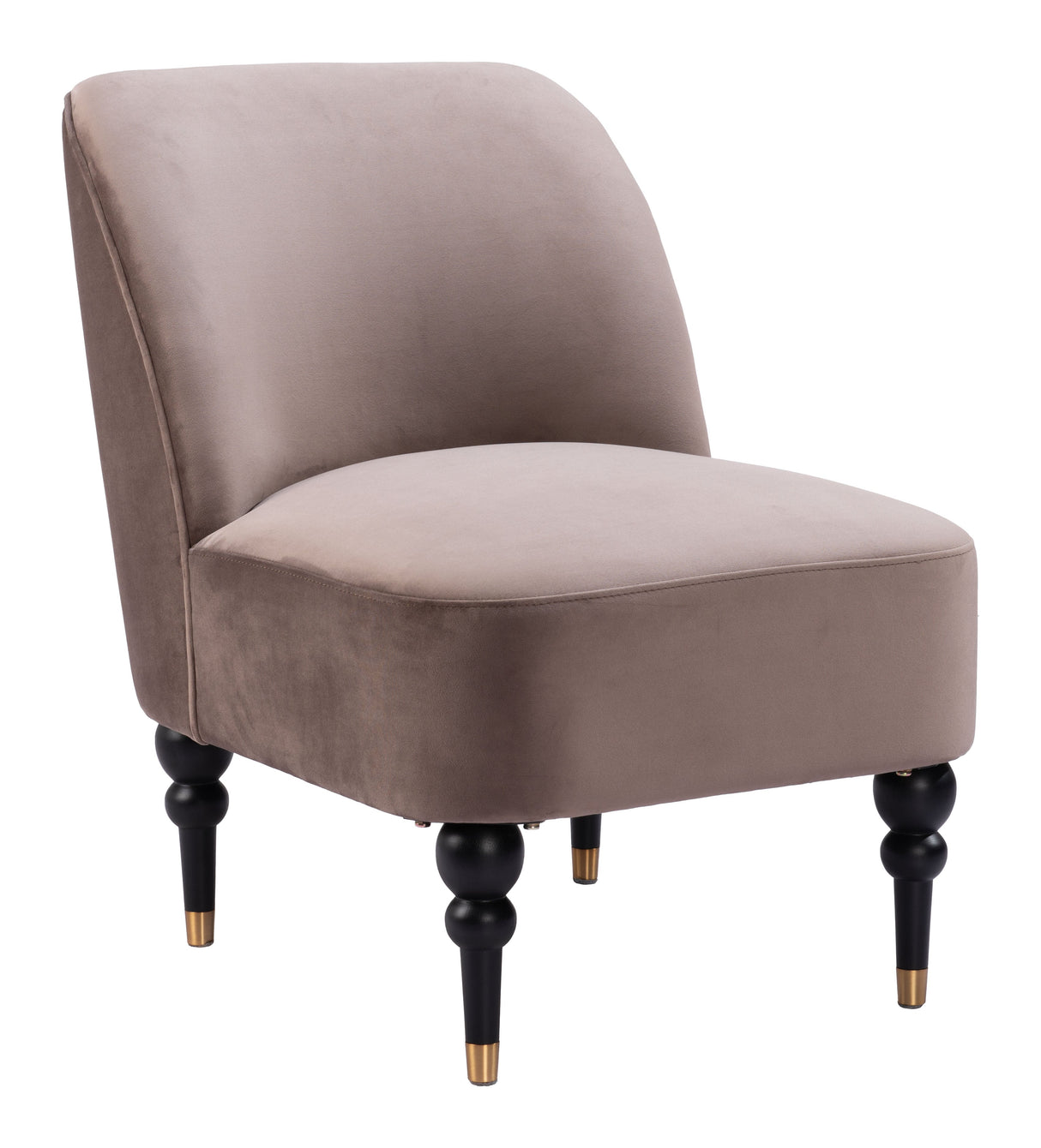 Bintulu Taupe Accent Chair by Zuomod at Eve Furniture