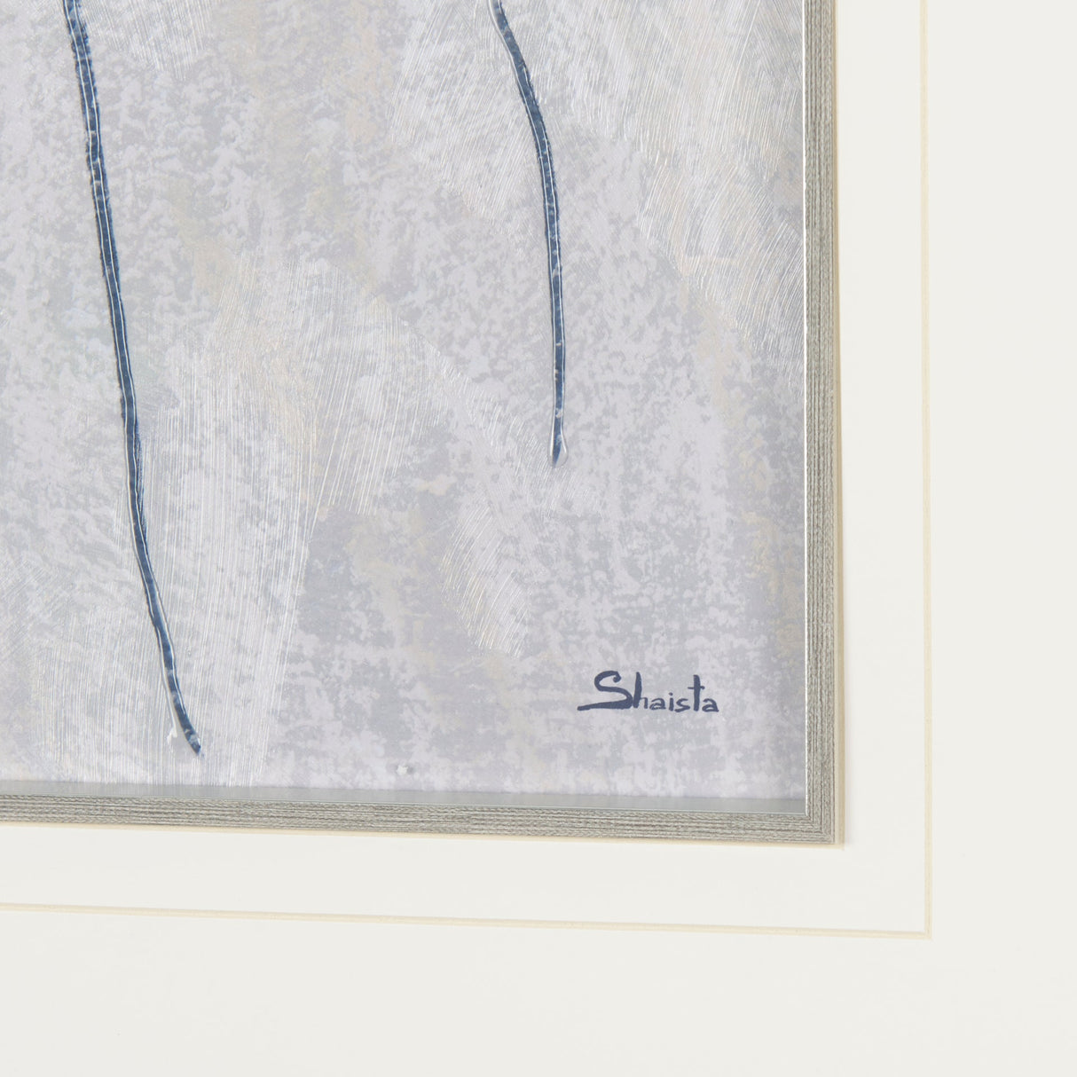 Bird Song I by Mercana Studio a Hand Embellished Textured Framed Art Print Matted under Glass by Mercana at Eve Furniture