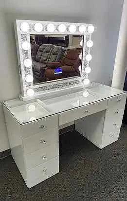 Biri (Bluetooth & Speaker) Vanity Set by New Era Innovations at Eve Furniture