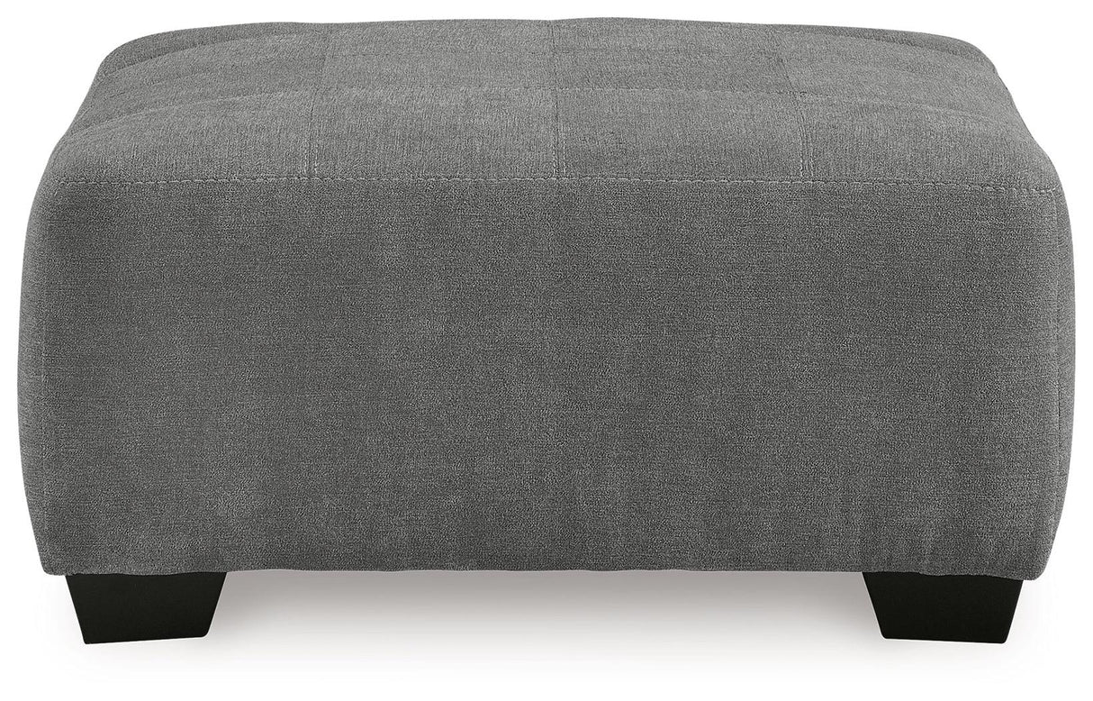 Birkdale Court Gray Oversized Accent Ottoman by Ashley at Eve Furniture