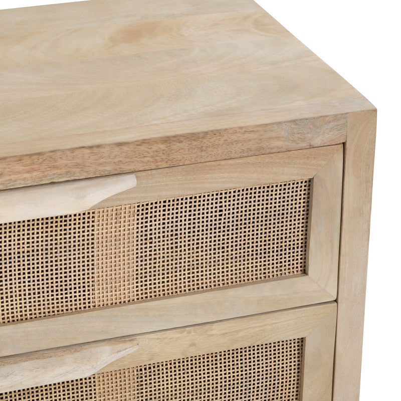 Biscayne Brown/Gold Chest by Crestview at Eve Furniture