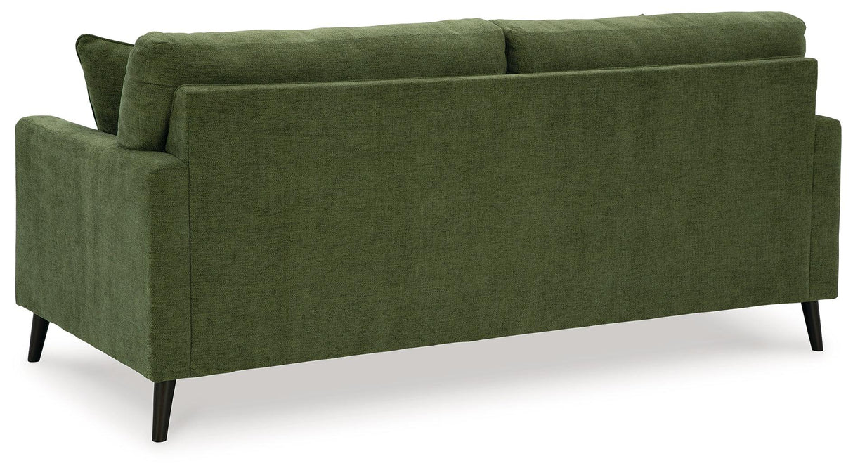 Bixler Olive Sofa by Ashley at Eve Furniture