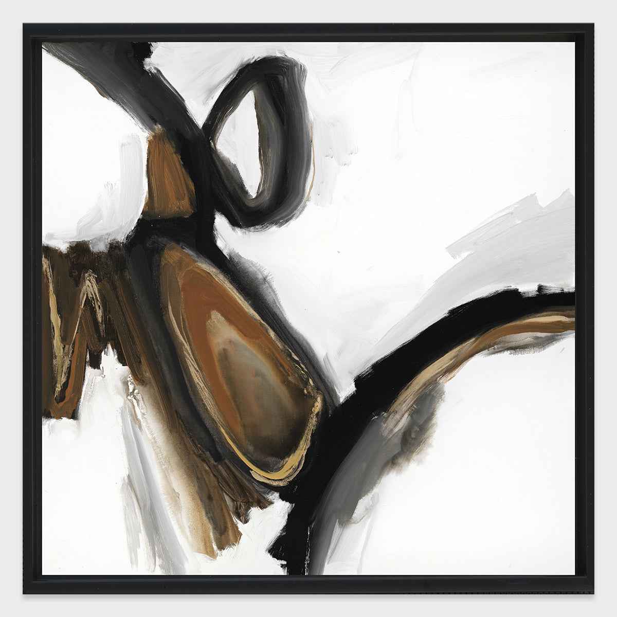 Black Smoke I Black Painting Art by Buddy Whitlock by Classic Home at Eve Furniture
