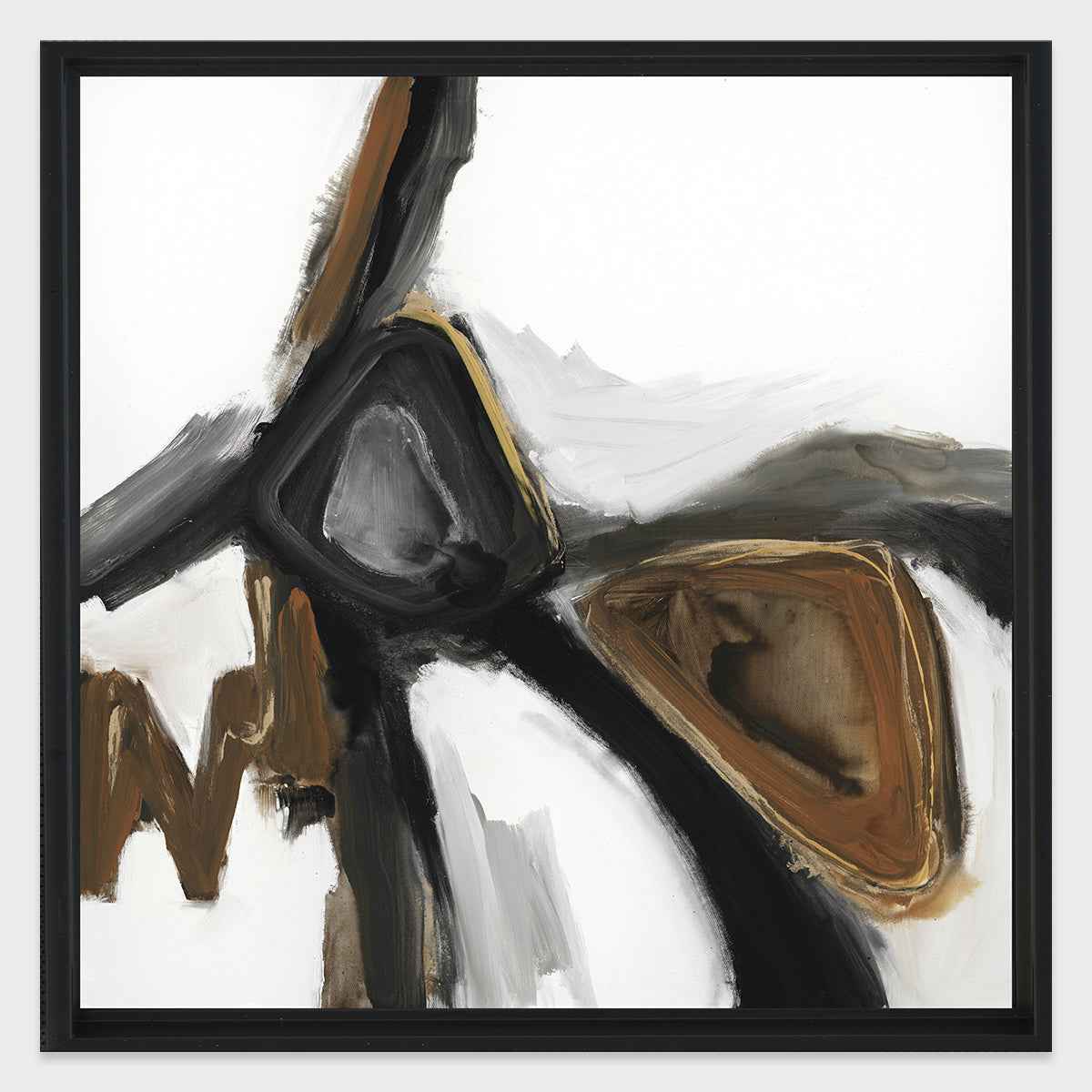 Black Smoke II Black Painting Art by Buddy Whitlock by Classic Home at Eve Furniture