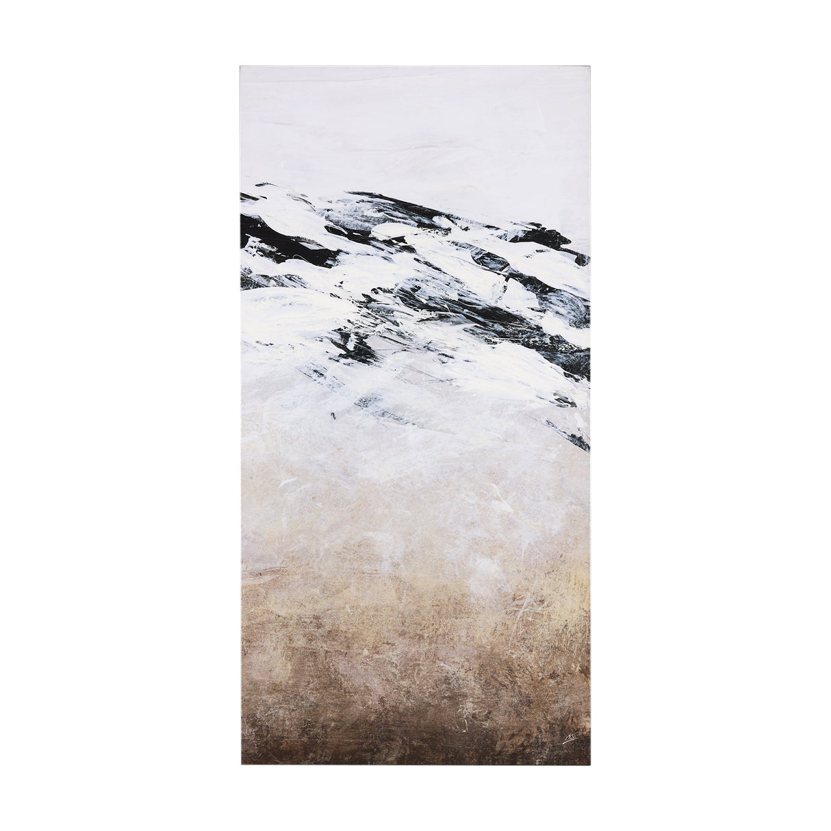 Black Strokes III by Mercana Studio a Hand Embellished Textured Canvas by Mercana at Eve Furniture