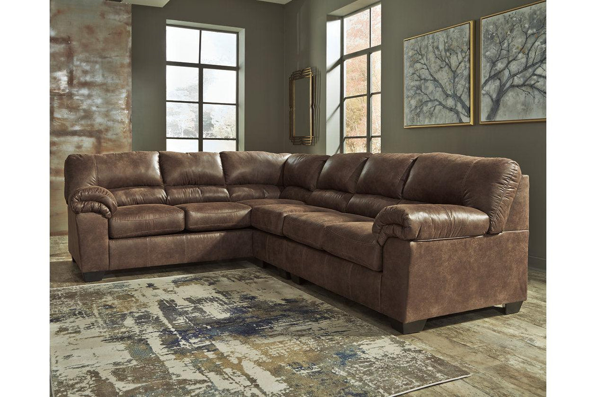 Bladen Coffee 3-Piece Sectional by Ashley at Eve Furniture