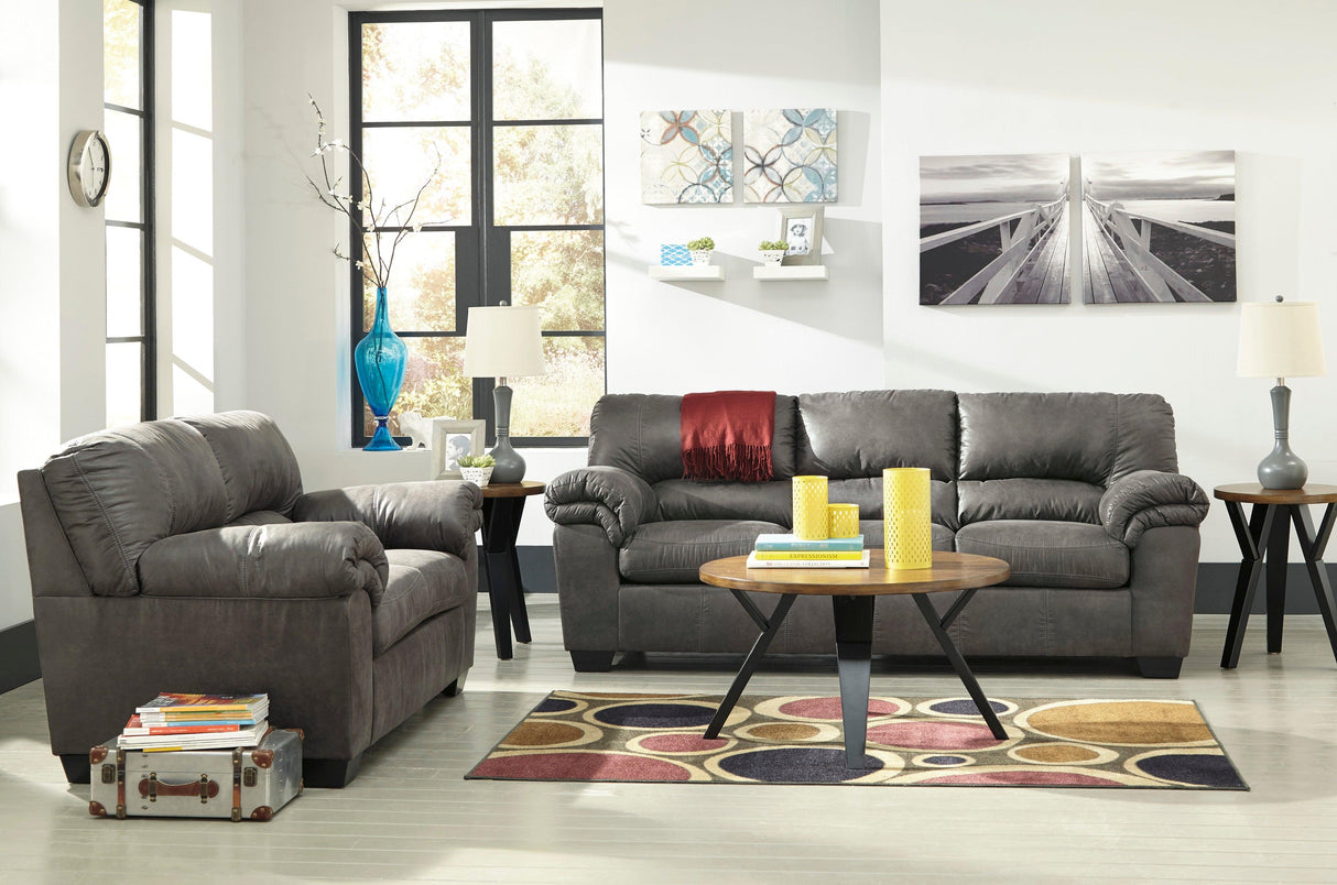 Bladen Slate Sofa and Loveseat by Ashley at Eve Furniture