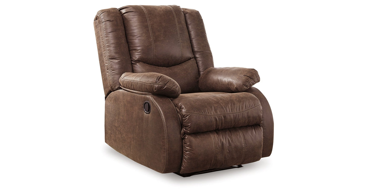 Bladewood Coffee Recliner by Ashley at Eve Furniture