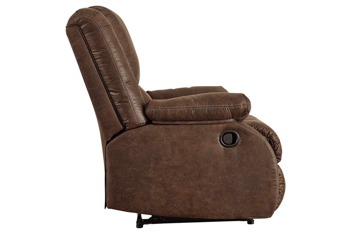 Bladewood Coffee Recliner by Ashley at Eve Furniture