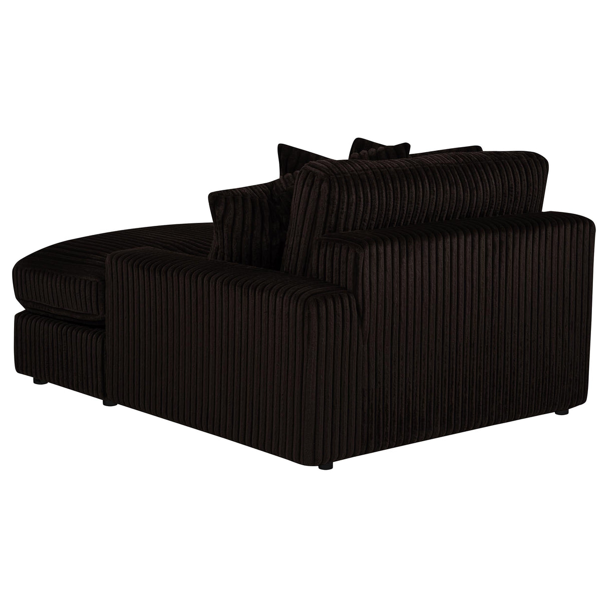 Blaine Chocolate Upholstered Reversible Chaise Sectional Sofa by Coaster at Eve Furniture