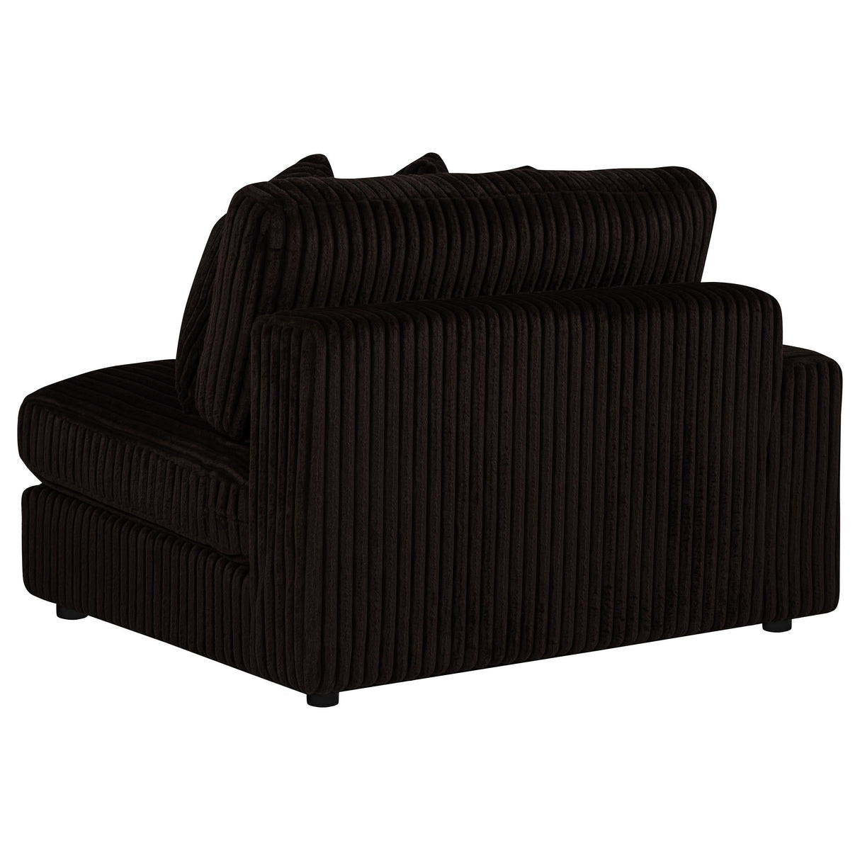 Blaine Chocolate Upholstered Reversible Chaise Sectional Sofa by Coaster at Eve Furniture