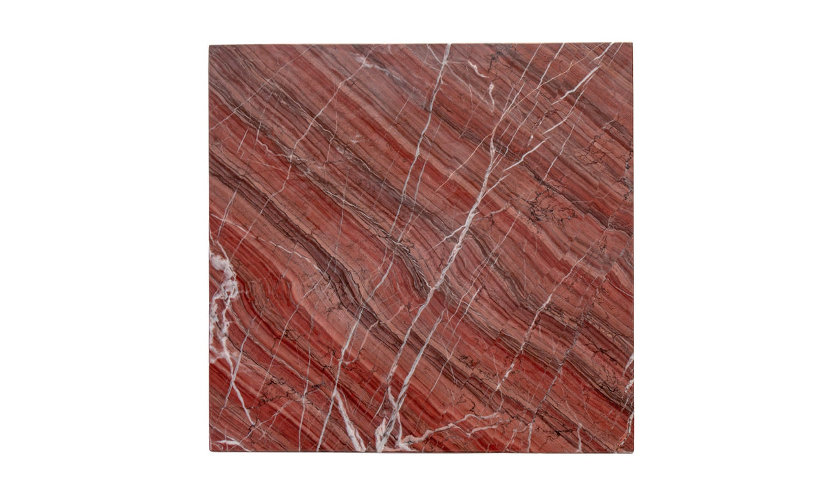 Blair Accent Table Rosso Levanto Marble by Moe's Home at Eve Furniture