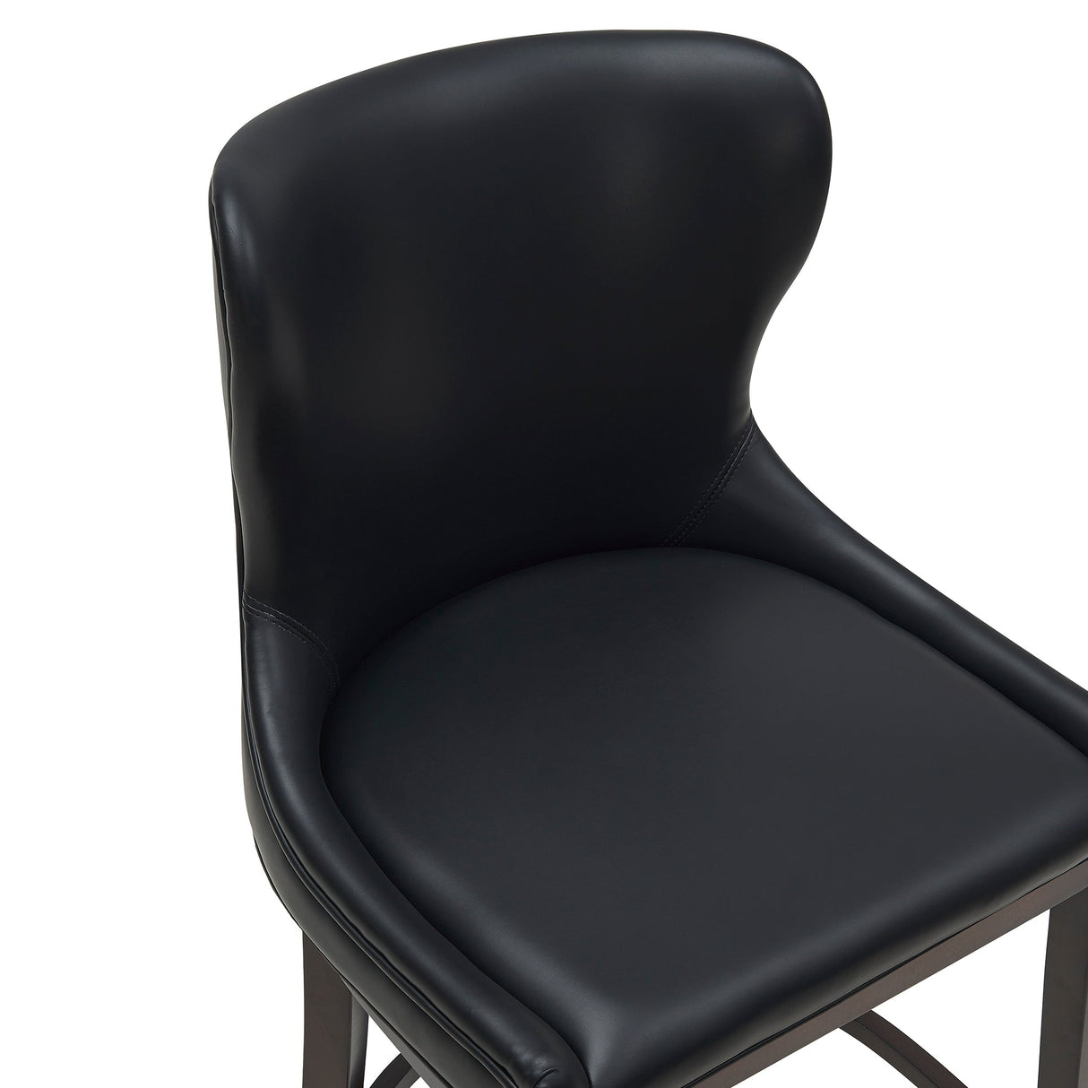 Blair Barstool in Black (set of 3) by Manhattan Comfort at Eve Furniture