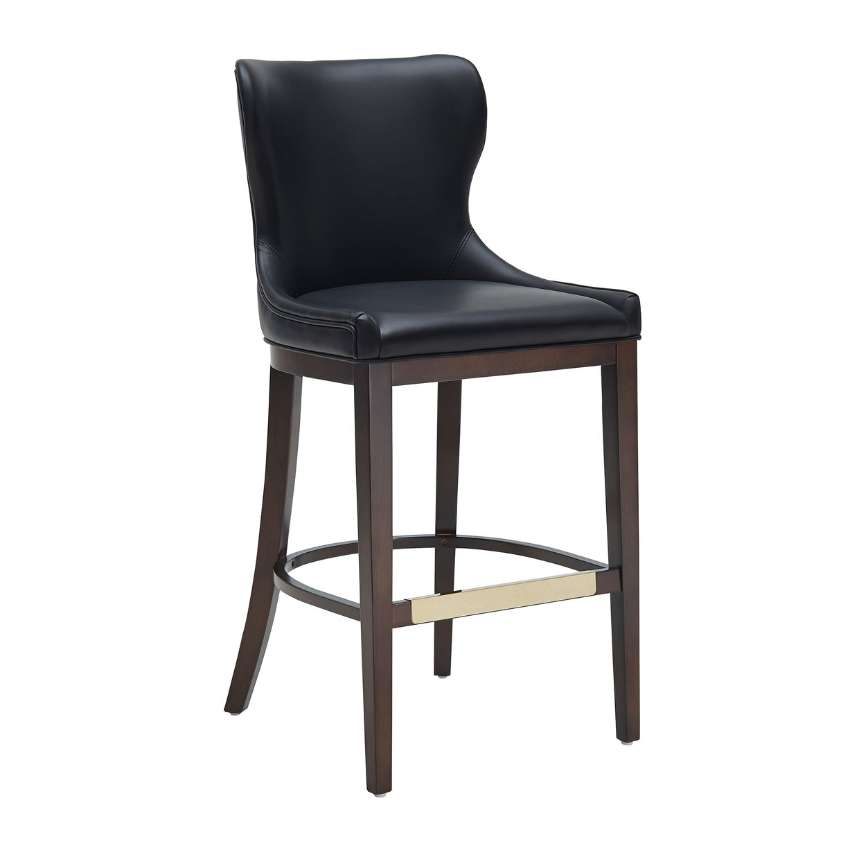 Blair Barstool in Black (set of 3) by Manhattan Comfort at Eve Furniture