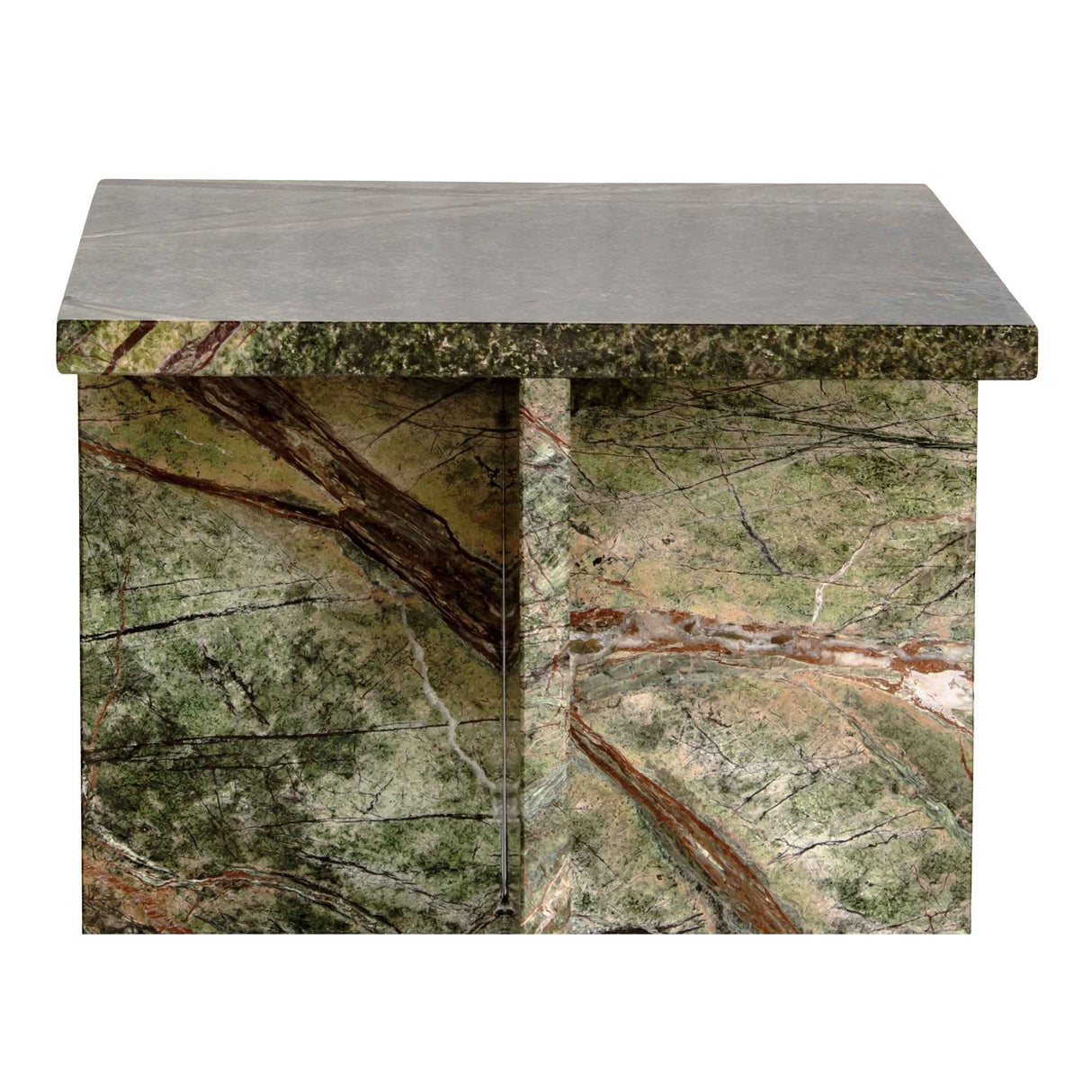 Blair Rainforest Green Marble Accent Table by Moe's Home at Eve Furniture