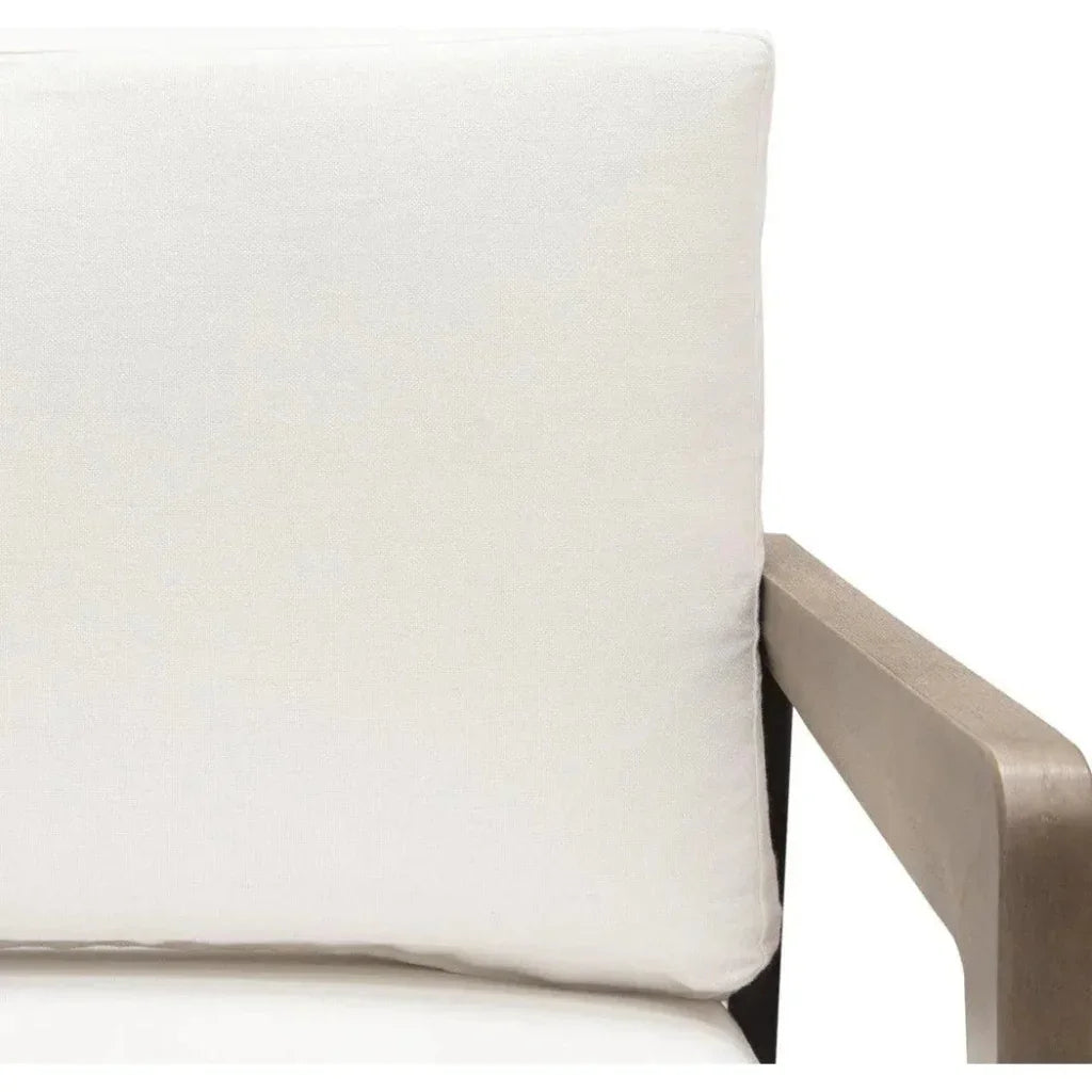 Blair White Accent Chair by Diamond Sofa at Eve Furniture