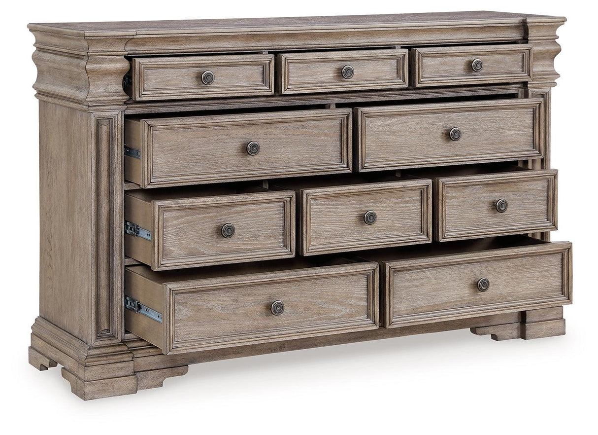 Blairhurst Light Grayish Brown Dresser by Ashley at Eve Furniture