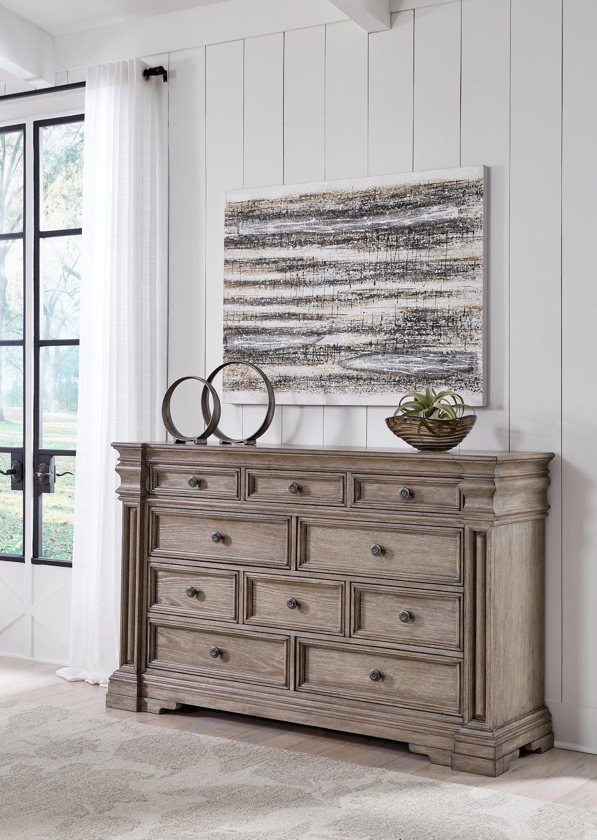 Blairhurst Light Grayish Brown Dresser by Ashley at Eve Furniture