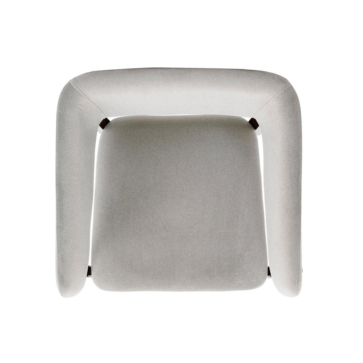 Blake Dining Armchair in Greige (set of 4) by Manhattan Comfort at Eve Furniture
