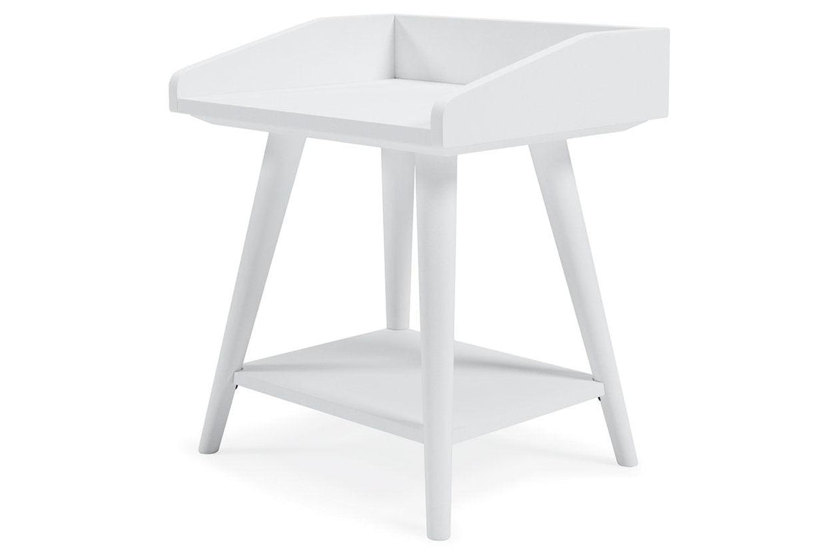 Blariden White Accent Table by Ashley at Eve Furniture