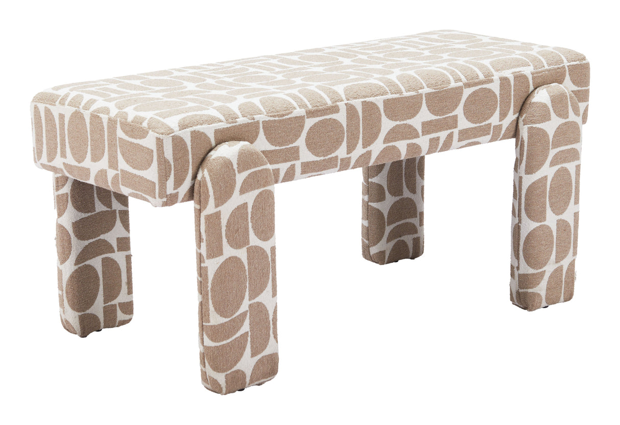 Blato Multicolor Bench by Zuomod at Eve Furniture