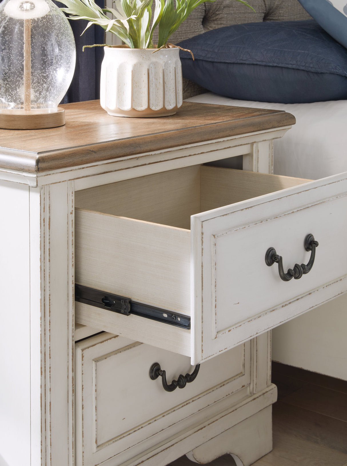 Blendon Two-tone Nightstand by Ashley at Eve Furniture
