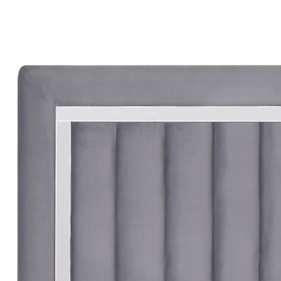Bliss Gray Queen Bed by Happy Homes at Eve Furniture