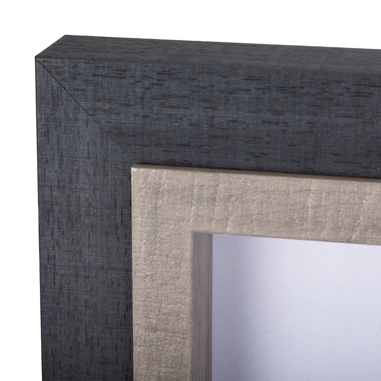 Blocks II by Mercana Studio a Hand Embellished Textured Framed Art Print by Mercana at Eve Furniture