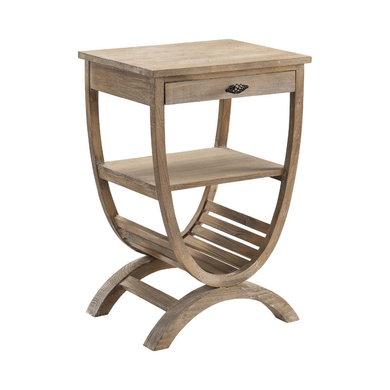 Blondelle Brown Accent Table by Crestview at Eve Furniture