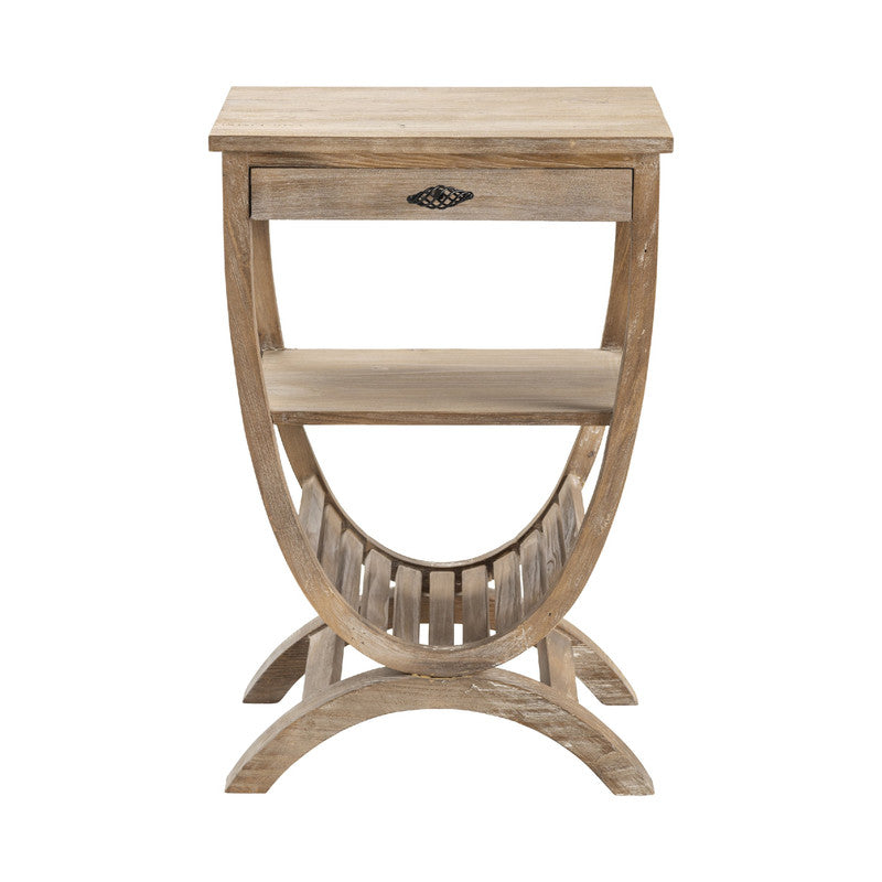 Blondelle Brown Accent Table by Crestview at Eve Furniture