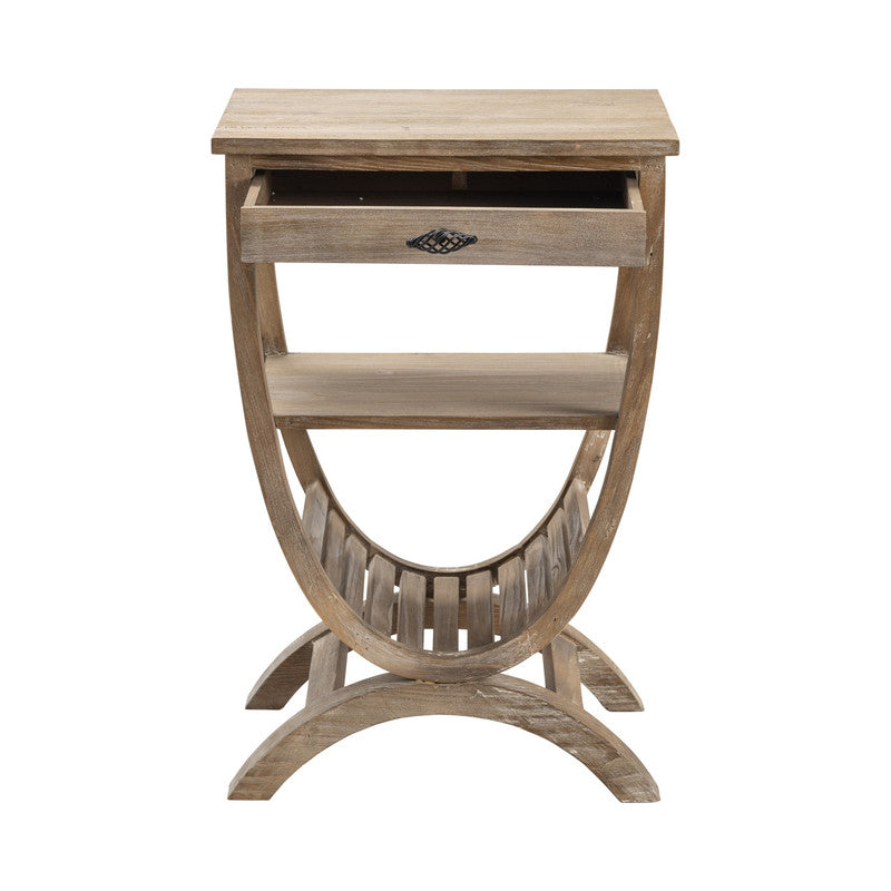 Blondelle Brown Accent Table by Crestview at Eve Furniture