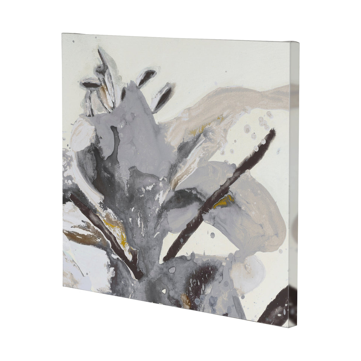 Blooming Opalescent II by Mercana Studio a Hand Embellished Textured Canvas by Mercana at Eve Furniture