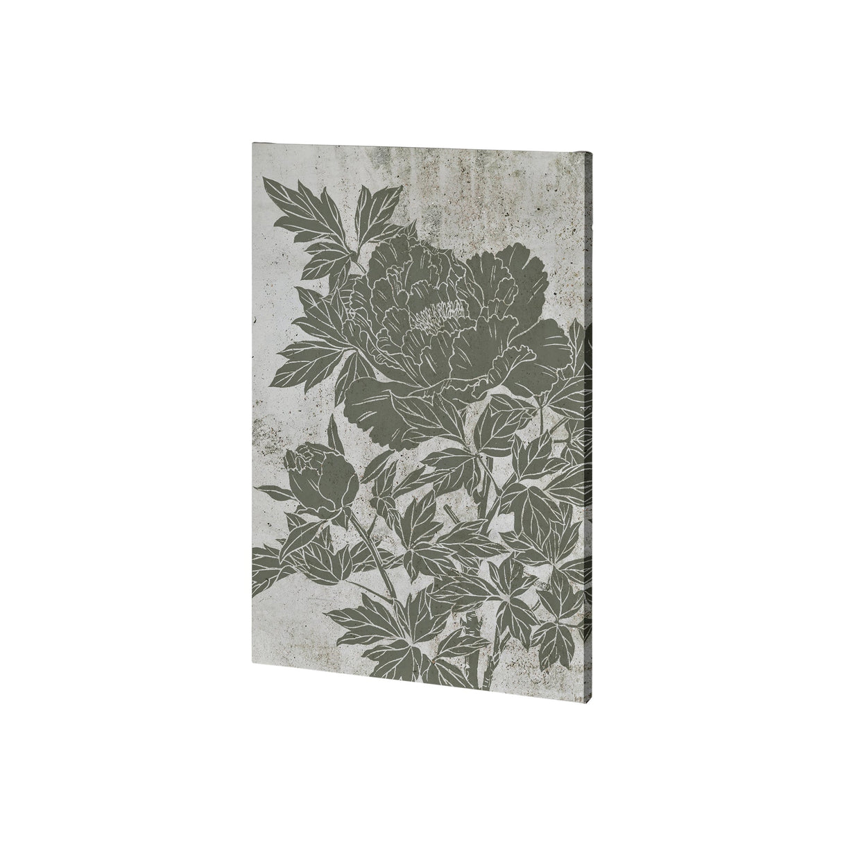 Blooming Peony II by Mercana Studio a Hand Embellished Textured Canvas by Mercana at Eve Furniture