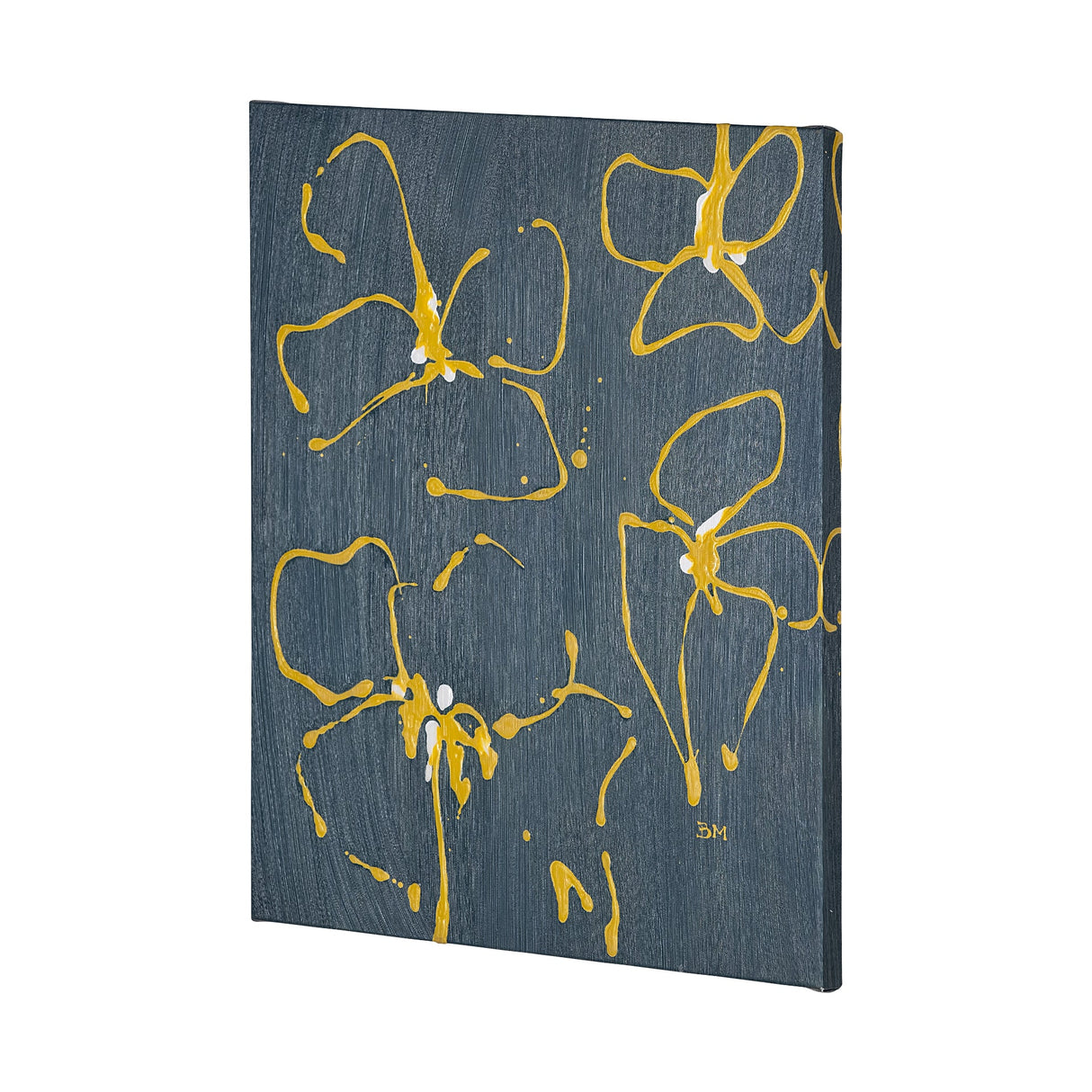 Blossom II by Mercana Studio a Hand Embellished Textured Canvas by Mercana at Eve Furniture
